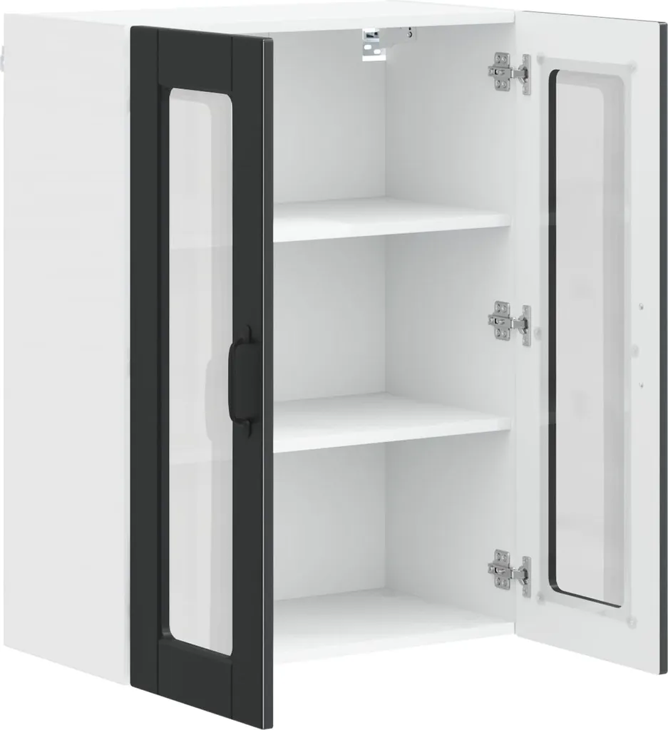 Armadio Dispensa vidaXL Nero 60x80cm | Mobile Cucina per Tutta la Famiglia - 4