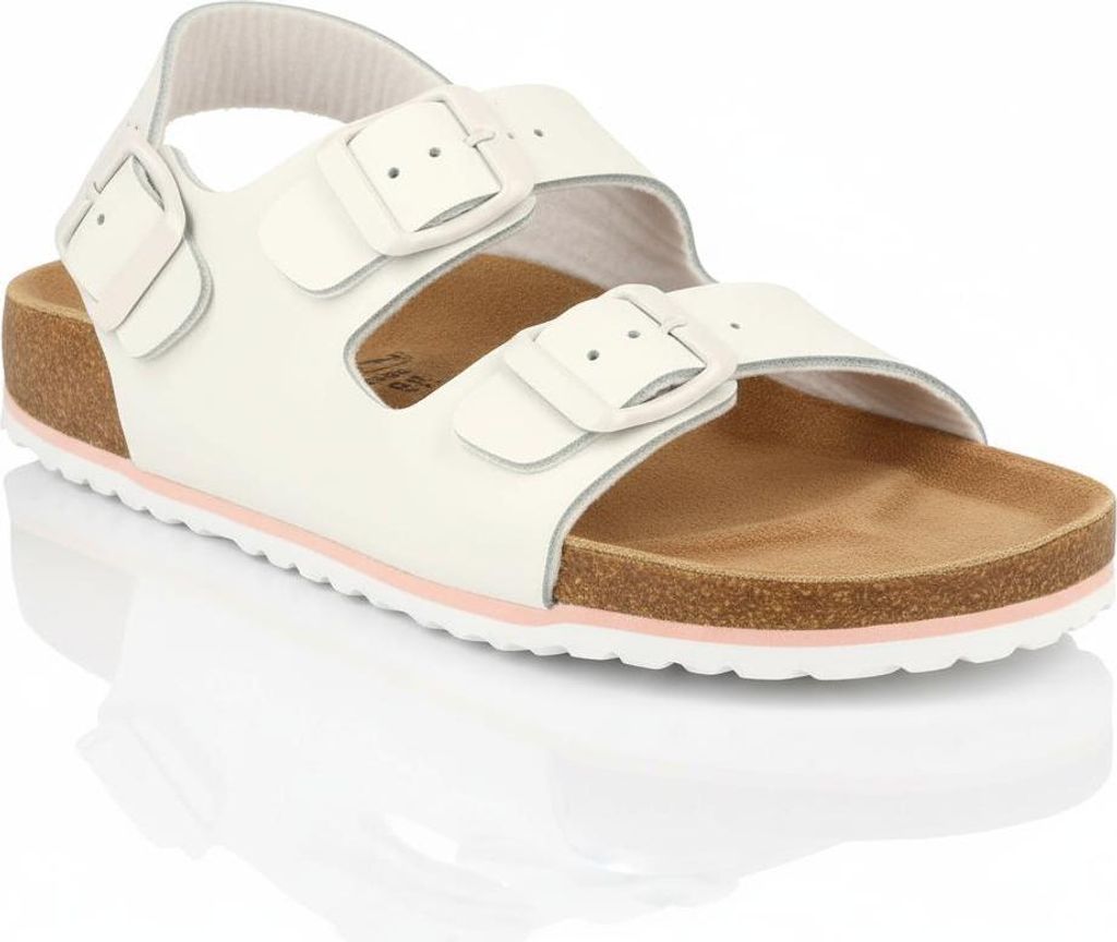Indigo Damen Clogs 274873000/105 in WHITE (Größe:37)