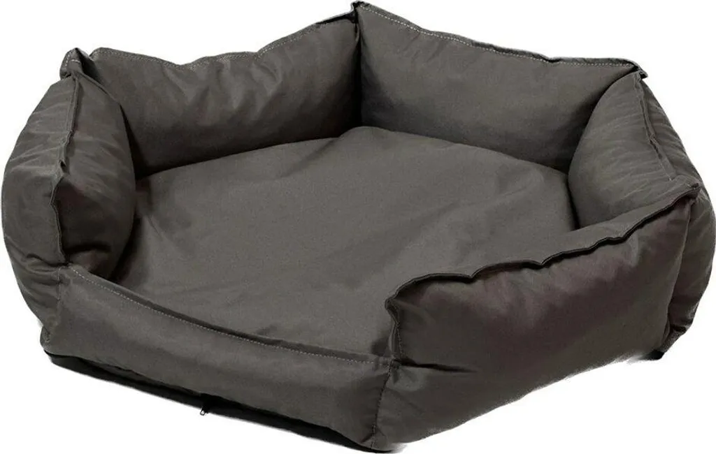Grand Panier Chien XXL Hexagon Den 90x63cm - Anthracite Confort