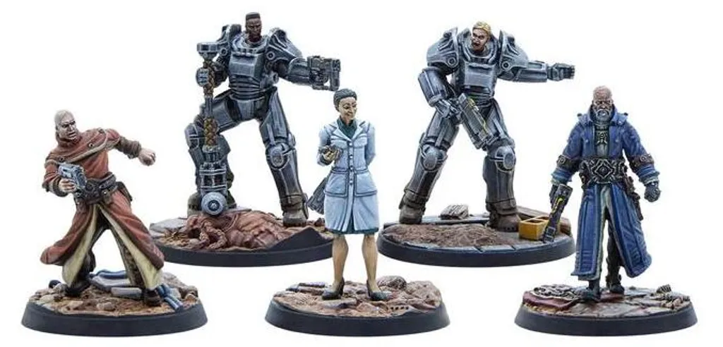Décor de Jeu de Figurines Citadelle Confrérie de l'Acier pour Fallout - 3
