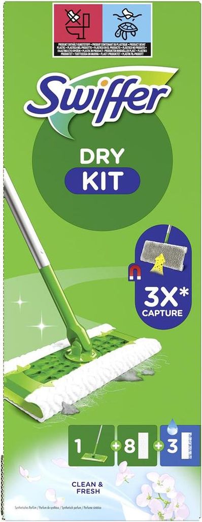 Kit de démarrage Swiffer pour le nettoyage des sols Image du produit 