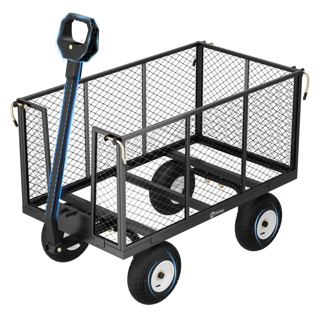 Sekey 500 KG Chariot de jardin Chariot à outils Chariot de Image du produit 