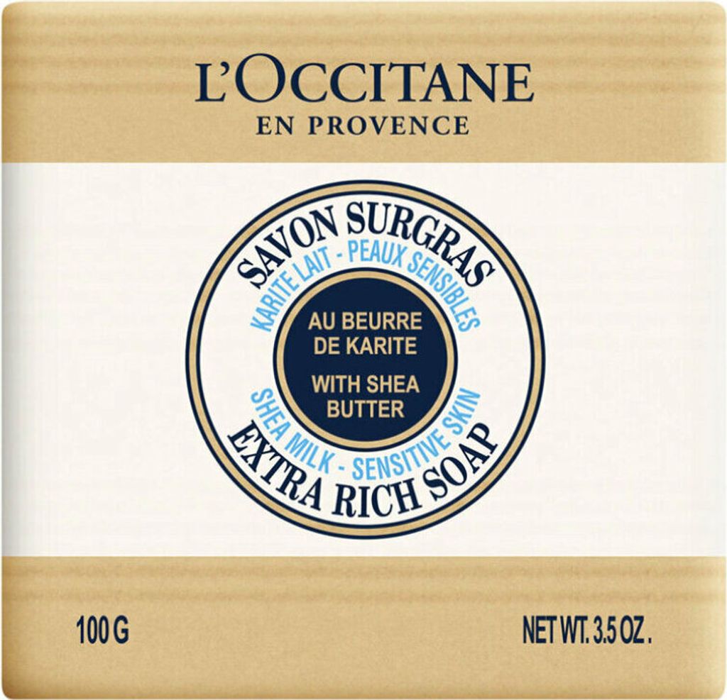 L'Occitane Shea Milk Sensitive Skin Extra Rich Soap, Produktbild 
