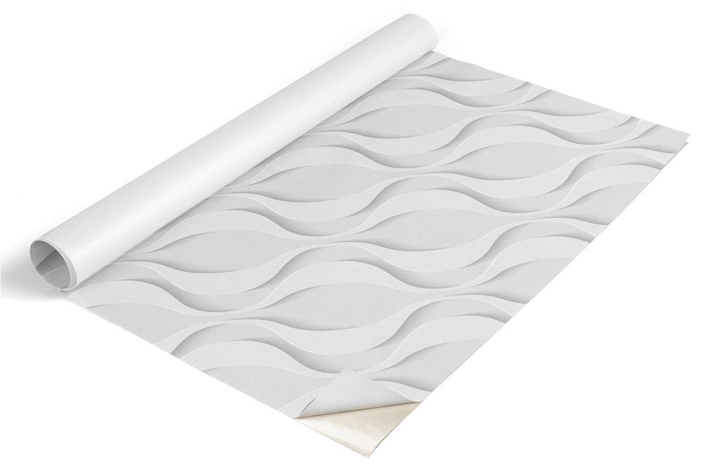Tulup Möbelfolie - Klebefolie Möbel - Selbstklebende Folie 65x130 cm - Möbelfolie Schrank - Folie für Möbel - Möbelfolie Küche - Wasserdicht...