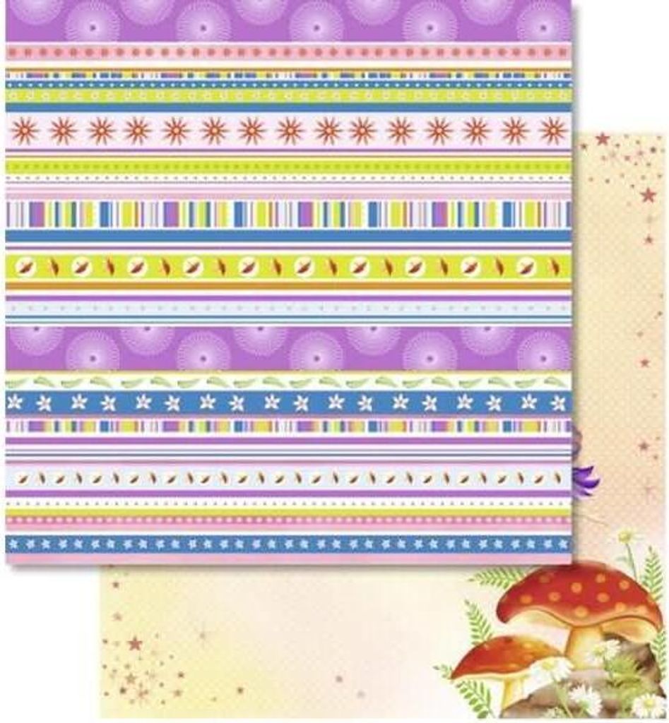 Scrapbook Paper Premium Glitter 30,5x30,5cm VE=5 Blatt Motiv 140