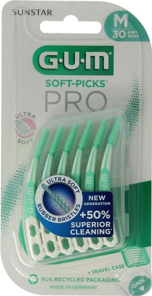 Gum Soft picks advanced pro medium (30 stuks) Productafbeelding 