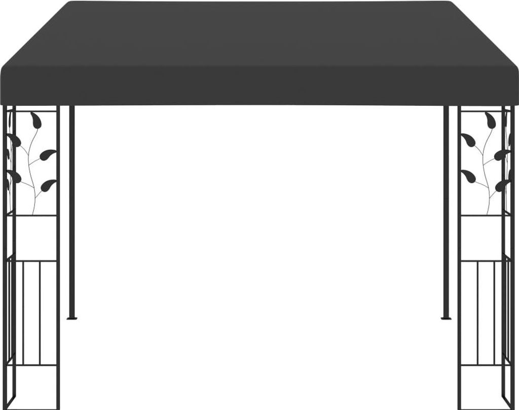vidaXL Wand-Pavillon 3x3x2,5 m Anthrazit Produktbild 