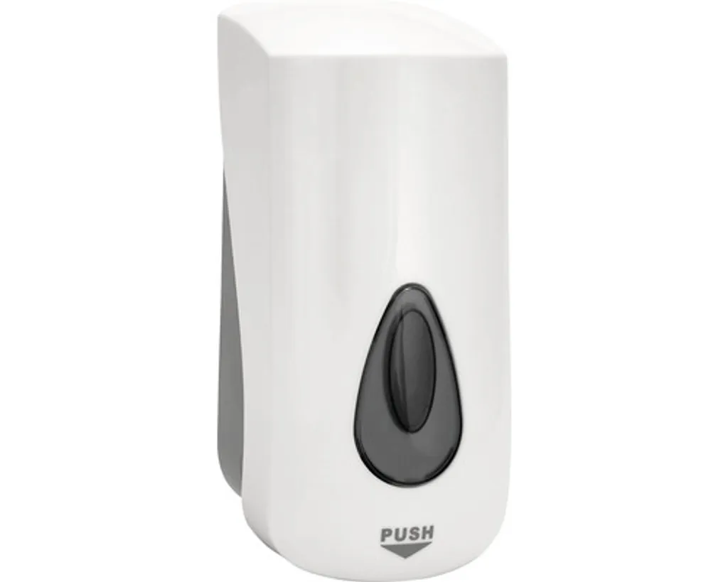 Distributeur de savon mural blanc Bemeta HOTEL pour salle de bain