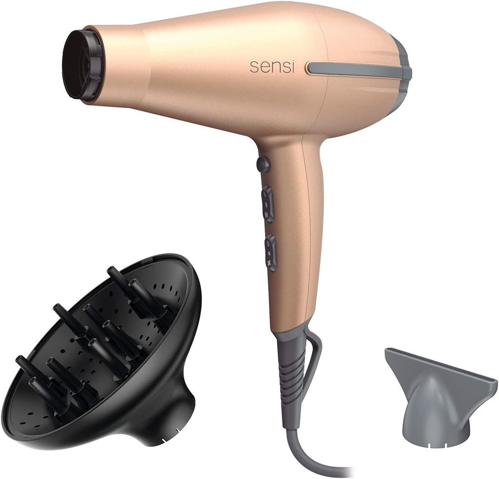 Haartrockner Professional Phon Tempo 5D Sensi - 2200 W Leistung - Innovative 5D Ultra Ozone Ion Protect - Maximale Pflege und Schutz des Haares