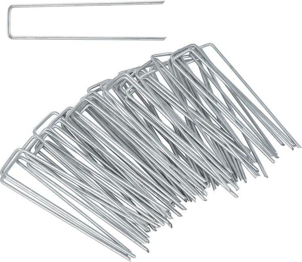 Heringe Zeltheringe Erdanker 50 Stück Bodenanker Zeltnagel Unkrautvlies Erdnagel