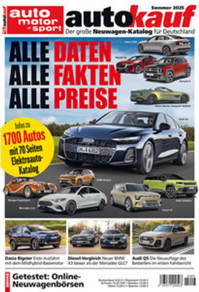 Magazine autokauf 03/2025 Sommer catalogue de voitures allemandes