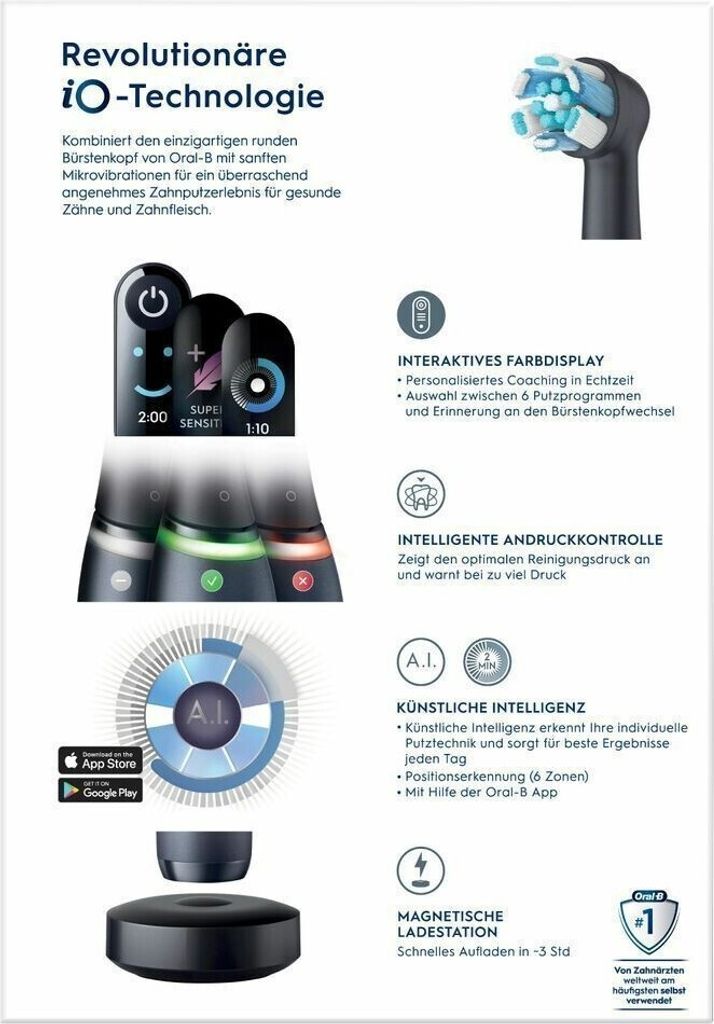 Oral-B iO Series 8N Elektrische Zahnbürste Produktbild 17