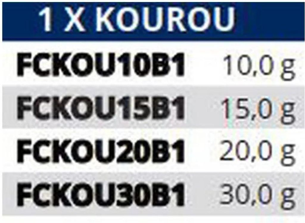 Tortue Kourou Angeln Schwimmt Blau 15 g Blau 15 g