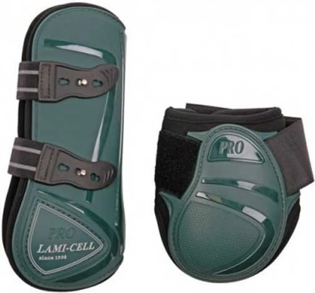 Guêtres LAMI-CELL Elite : évitez les chocs avec le Softshell Vert Foncé