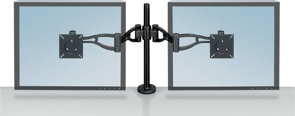 Ergonomischer Arm von Fellowes für 2 Vista-Monitore – alte Professional -Serie
