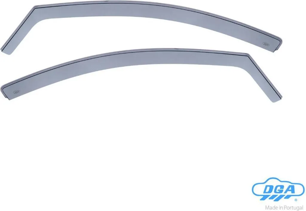 Déflecteur de vent DGA avant snap-in long pour Nissan Pulsar 14-18