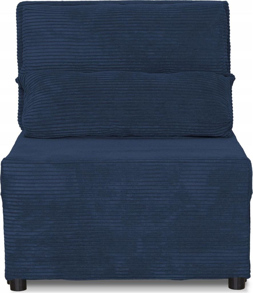 Family Meble Sessel Kimo Relaxsessel Sessel mit Schlaffunktion Bequemer Sessel mit Stauraum Loungesessel Sessel Wohnzimmer Schlafzimmer Marineblau(A)