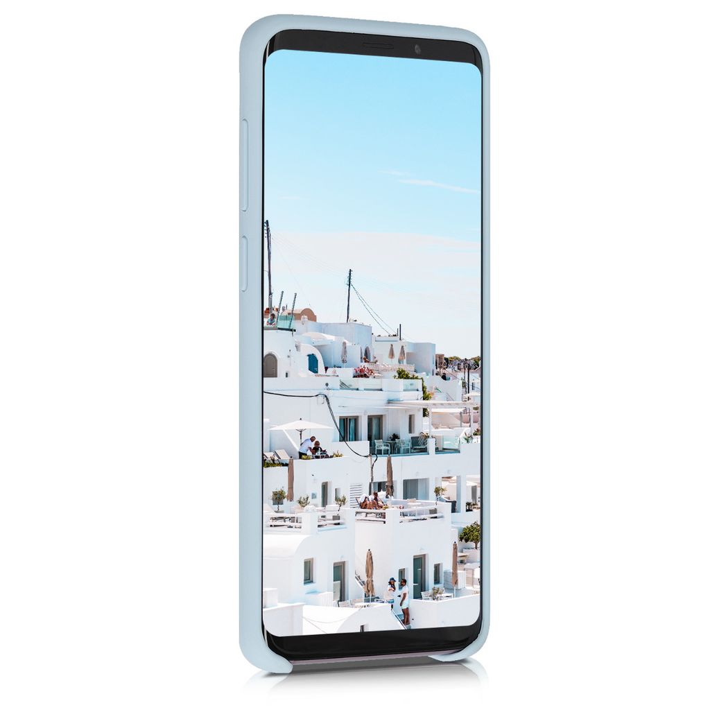 kwmobile Hülle kompatibel mit Samsung Galaxy S9 Plus Soft Handyhülle Hülle Silikon Handy Case in Schwarz matt