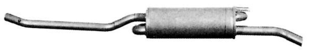 VEGAZ PGS-46 Endschalldämpfer passend für PEUGEOT 305 II Break (581E) Auspuff