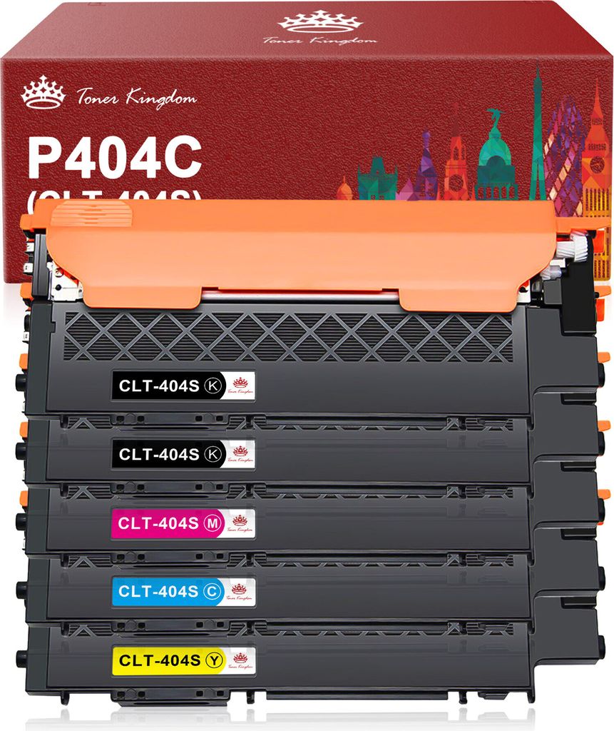 5 Packung CLT-404 404S CLT-P404C CLT-M404S CLT-Y404S Toner Produktbild 