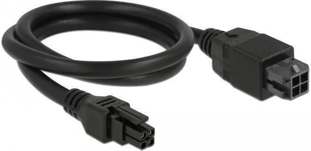 Delock Micro Fit 3.0 4 Pin Rallonge mâle femelle 50 cm - Réf 85378