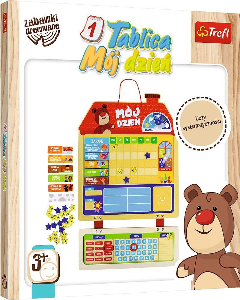 Holztafel Mein Tag 61001