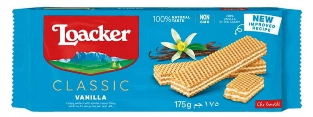 Gaufrettes à la crème vanille, 175 g, Loacker Image du produit 