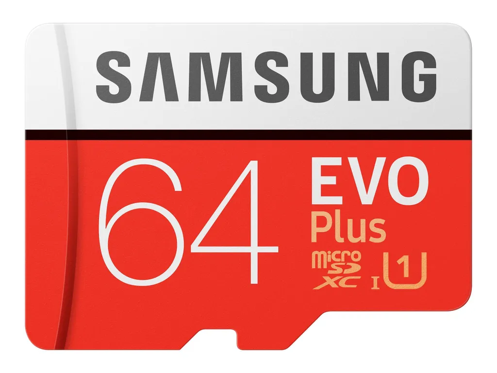 Scheda di Memoria Samsung EVO Plus 64GB MicroSD MB-MC64HA/EU