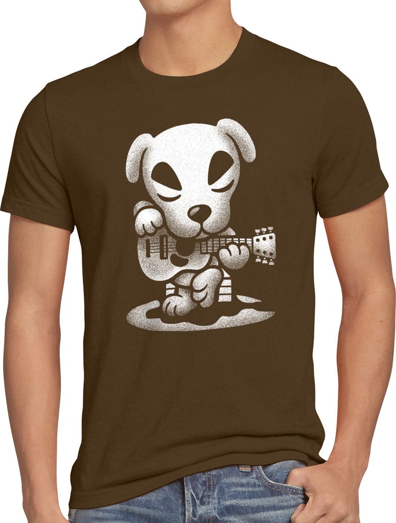 A.N.T. Slider Gitarre Herren T-Shirt animal videospiel horizons