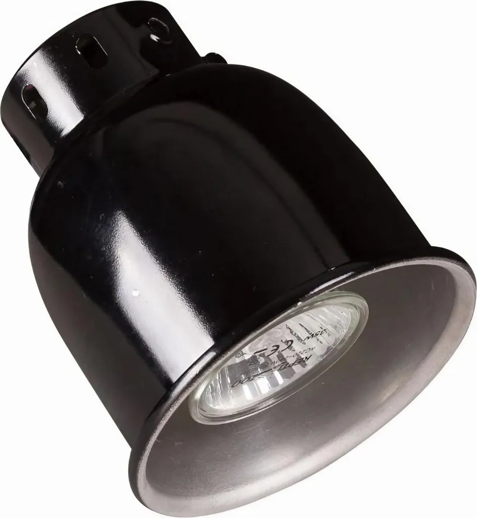 Portalampada Repti-Zoo Mini Dome 40W | Riflettore per Riscaldamento