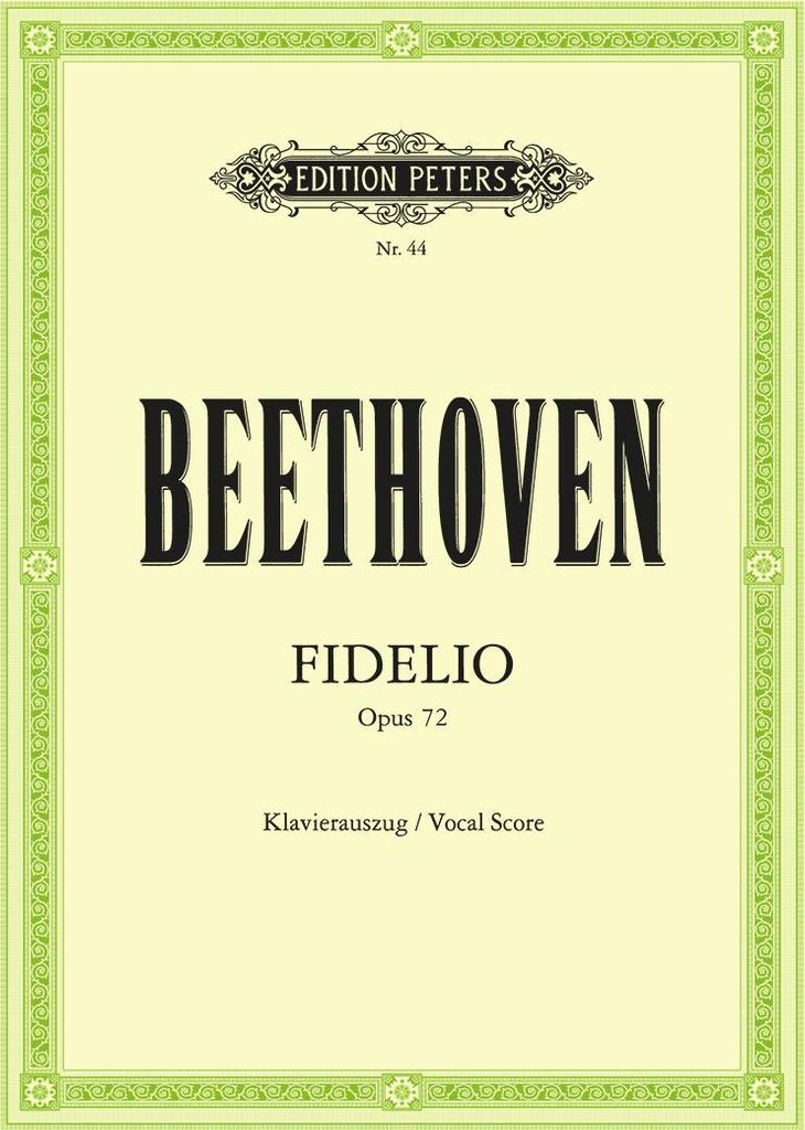 Fidelio Op. 72 (Vokalpartitur)