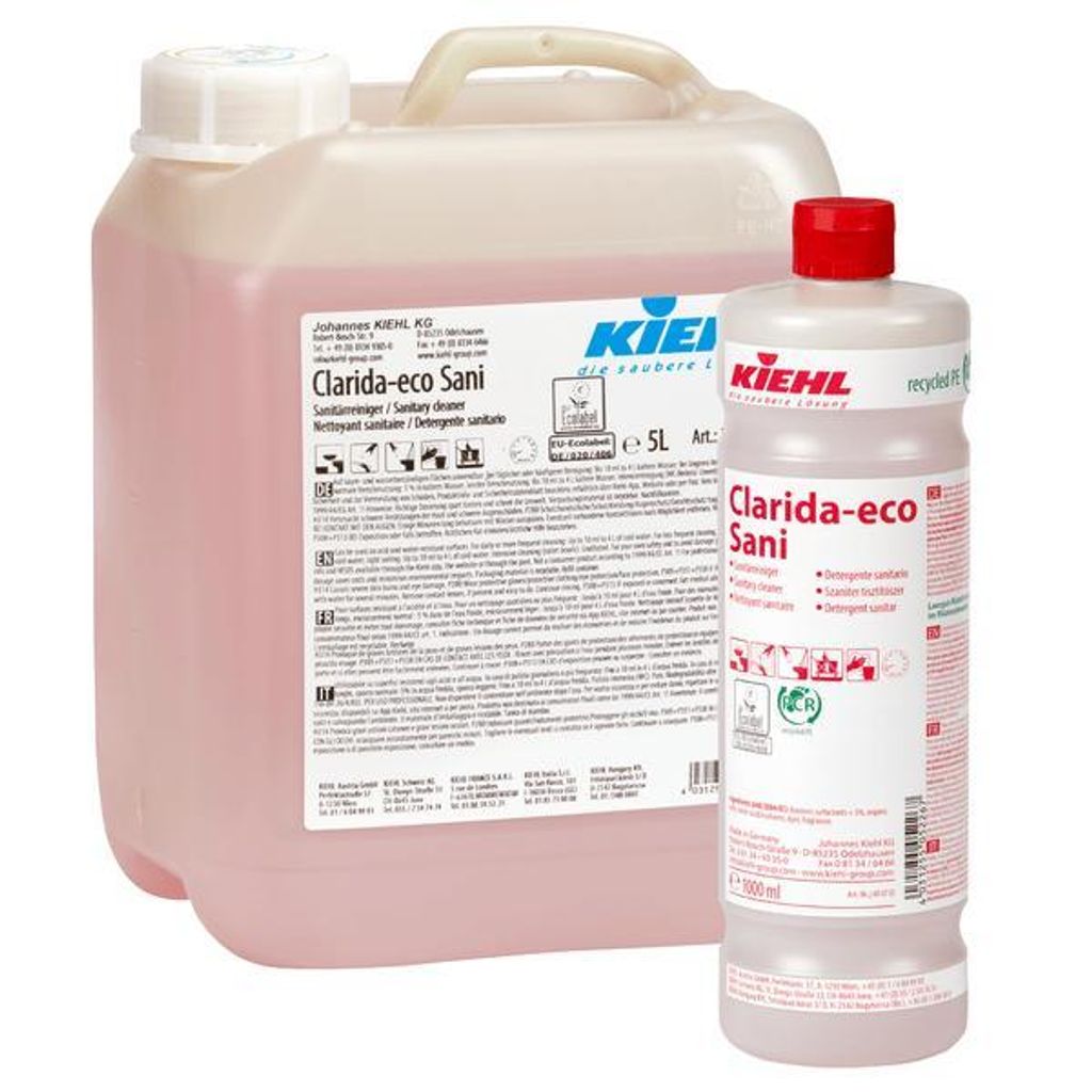 Kiehl Clarida-eco Sani 1 l Flasche – ökologischer Sanitärreiniger