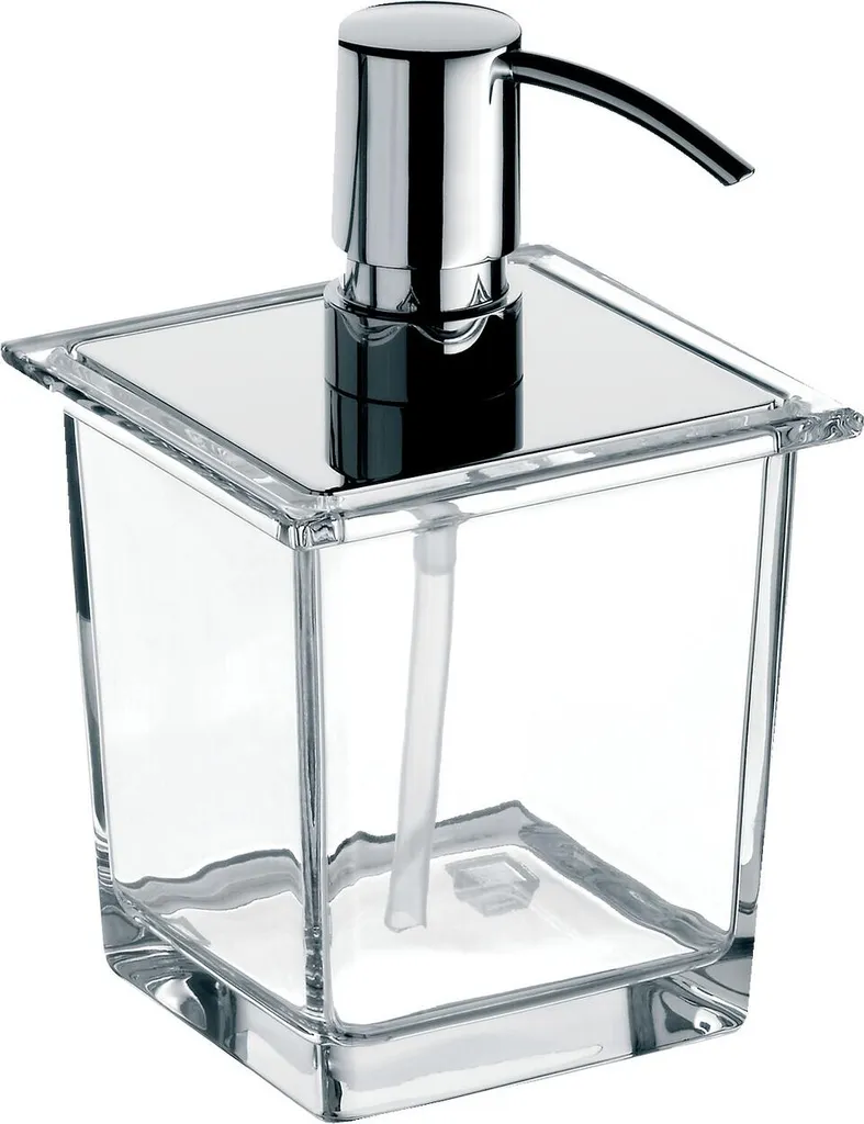 emco Distributeur de Savon Liquide 182100106 en Verre et Chrome 365 ml