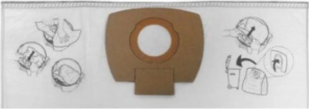 Lot de 5 sacs aspirateur pour Makita VC2010L - Filtration de poussières