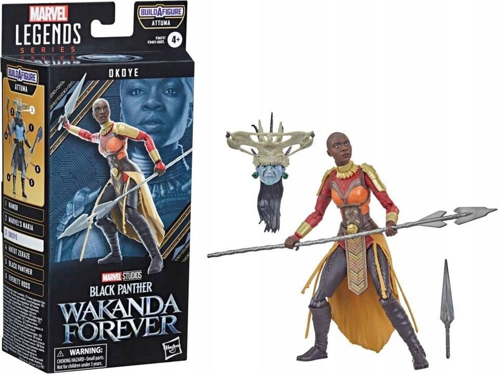 Hasbro - Marvel Legends Black Panther Okoye Image du produit 