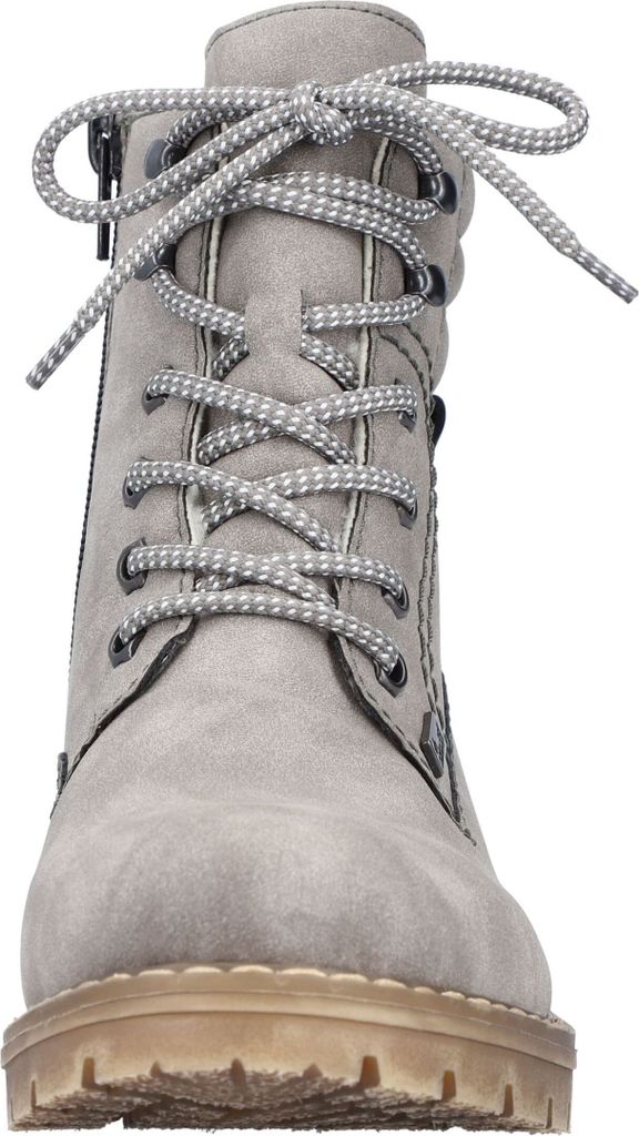 Winterstiefel Rieker Damen Stiefel GefÃ¼ttert Grau Rieker TEX