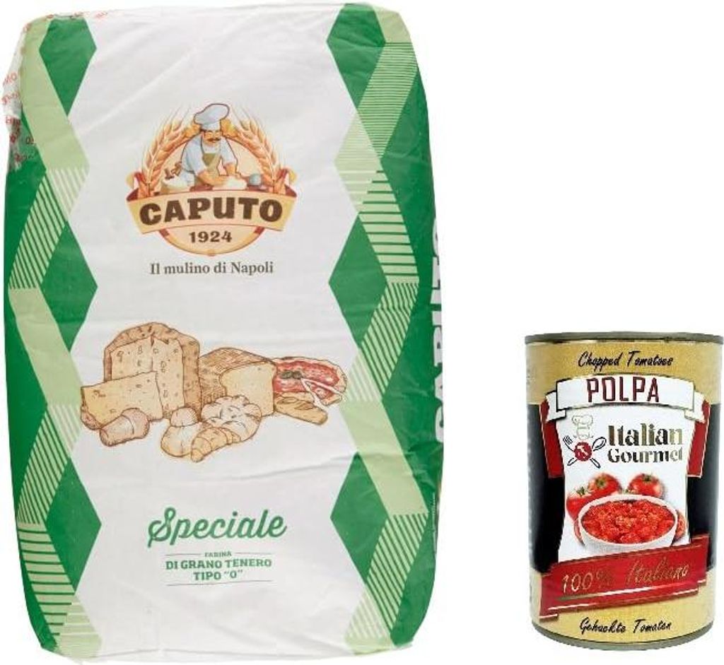 Caputo Farina Speciale Napoli Molino Caputo Mehl 25kg+ Italian Gourmet polpa 400g