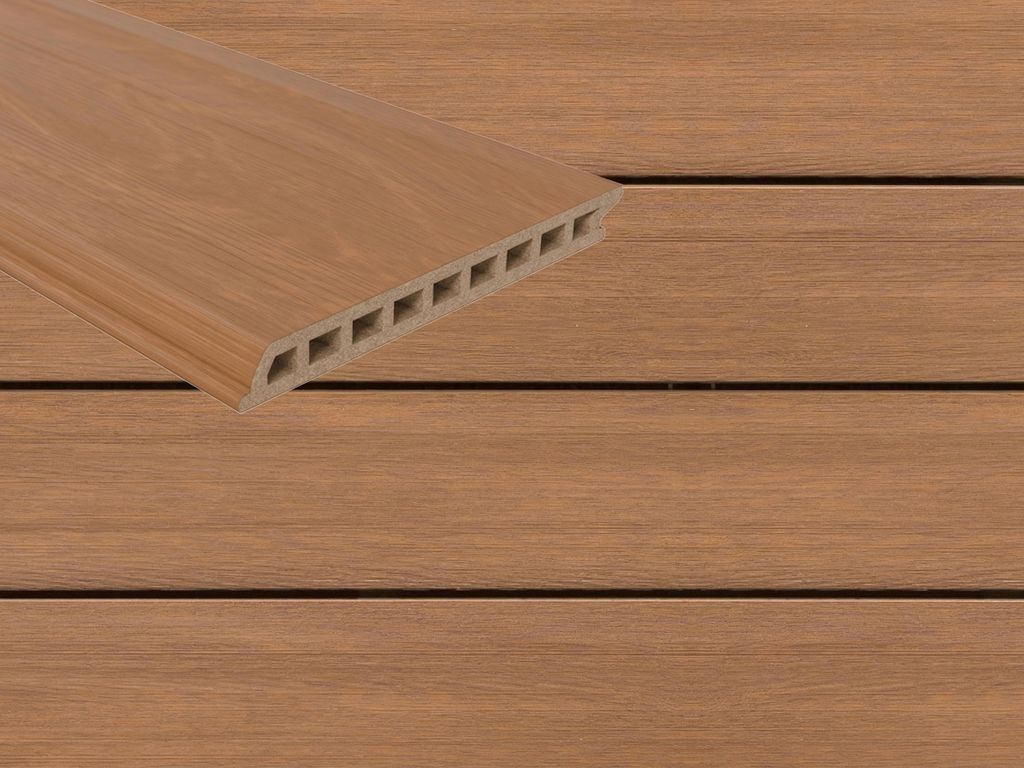 Silvadec | 3,60 m | Sonne Braun 20x150x3000mm WPC Fassadenverkleidung, WPC Fassadenprofile, Holz Kunststoff Verbund, Schalung, Terrassenverkleidung...