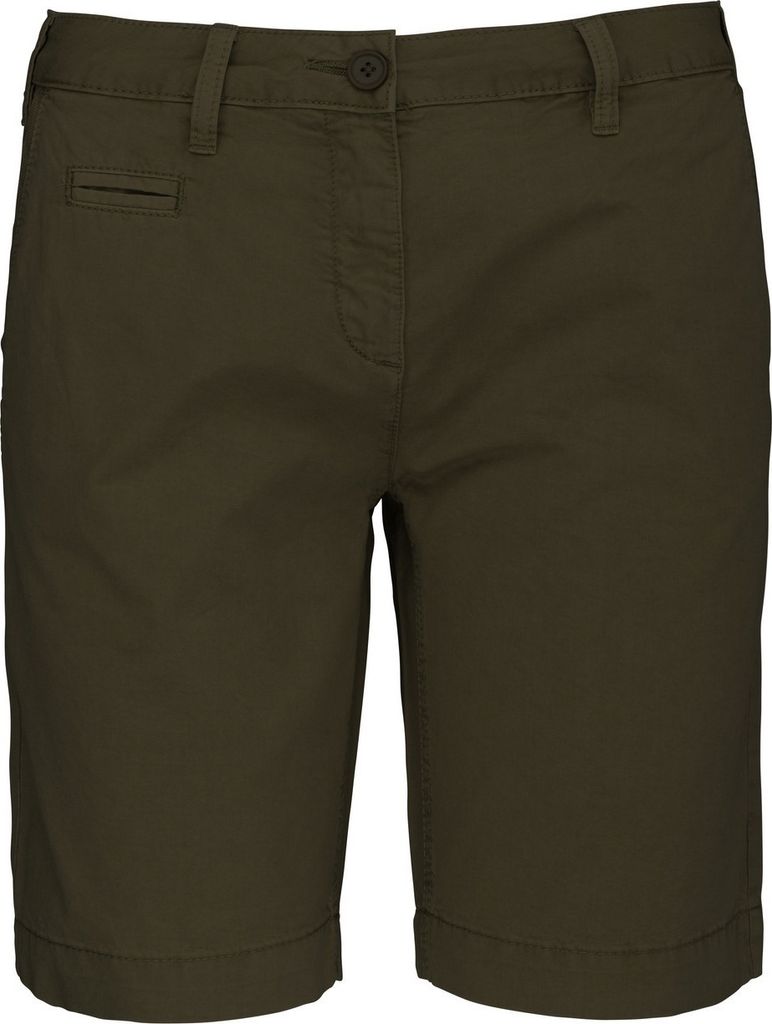 Kariban - Shorts für Damen RW7482 (34 DE) (Khakigrün)