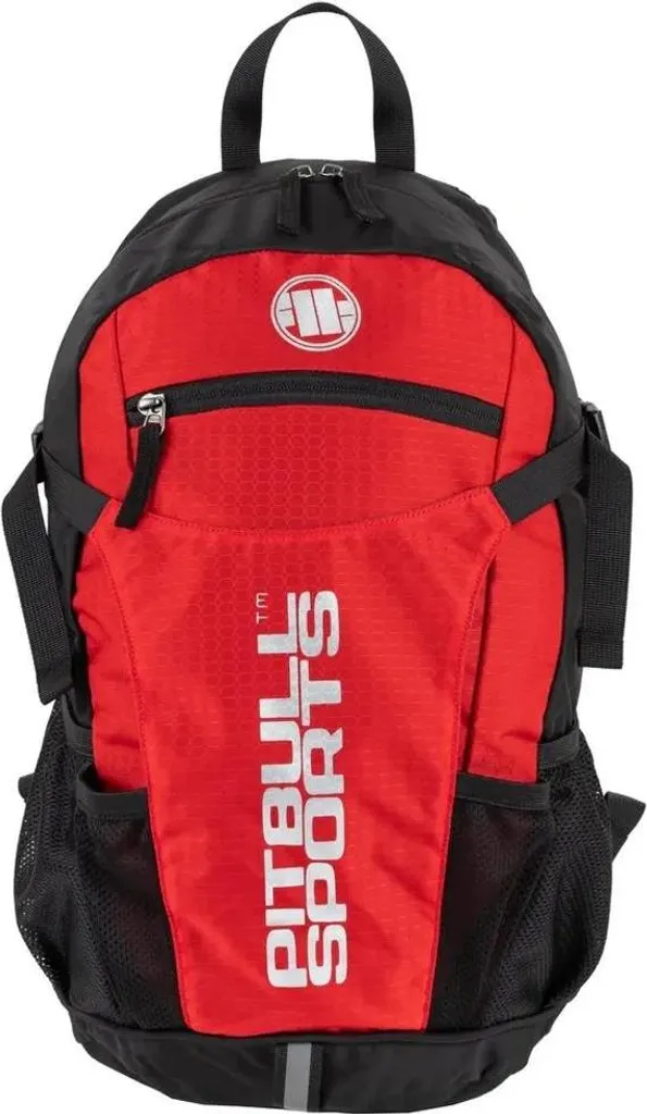 Sac à dos rouge Pitbull pour cyclisme - Idéal vélotaf et sorties VTT sport