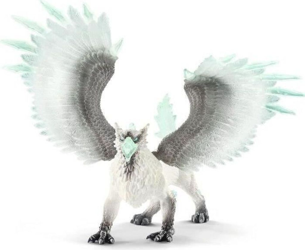 Actionfigur, Schleich Eisgreif, Bewegliche Flügel, Realistisches Spielzeug, Eldrador 70143, Jungen und Mädchen ab 7 Jahren