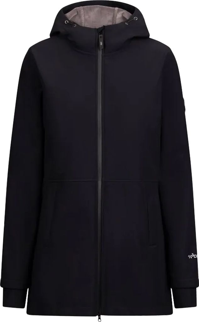 Trespass - "Priya" Softshelljacke Lang für Damen TP7039 (XXL) (Schwarz)