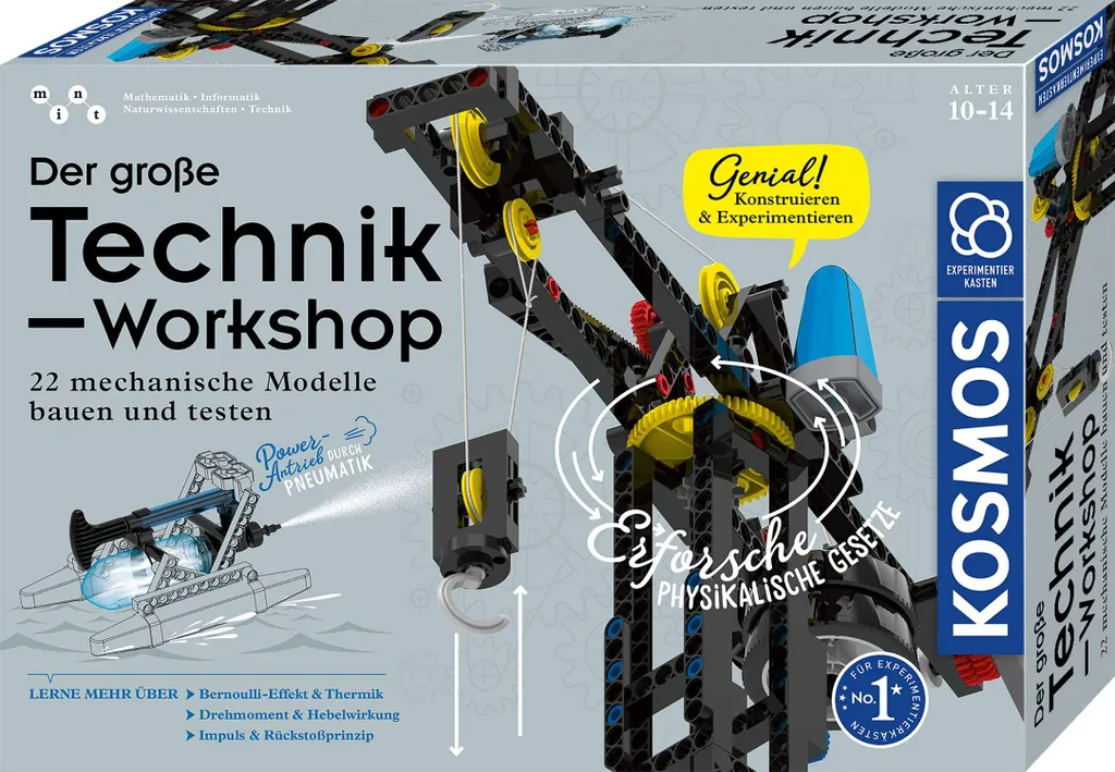 Comprendre les Sciences par la Pratique : Grand Atelier Technique Kosmos