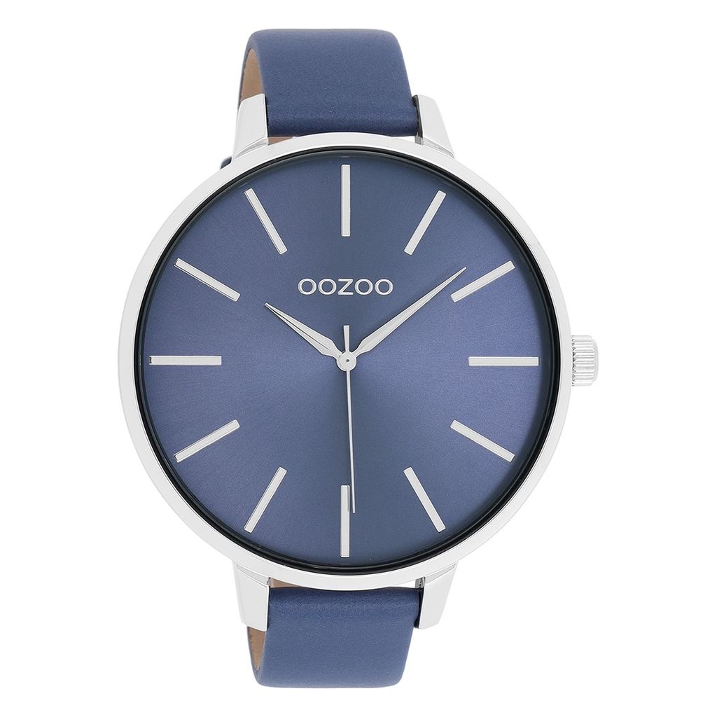 Oozoo Armbanduhr dunkelblau Leder Timepieces Damen Produktbild 