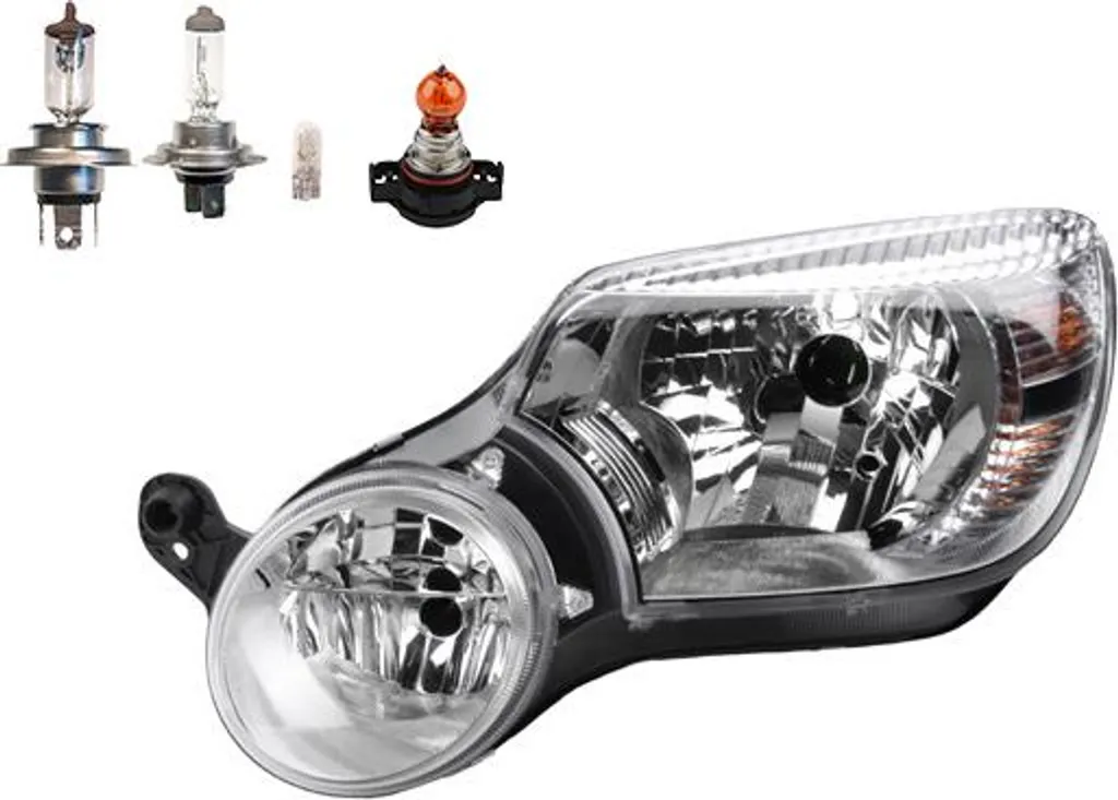 Johns, faro + base indicatore di direzione compatibile con Skoda Yeti 09-13 sinistro Lampadina