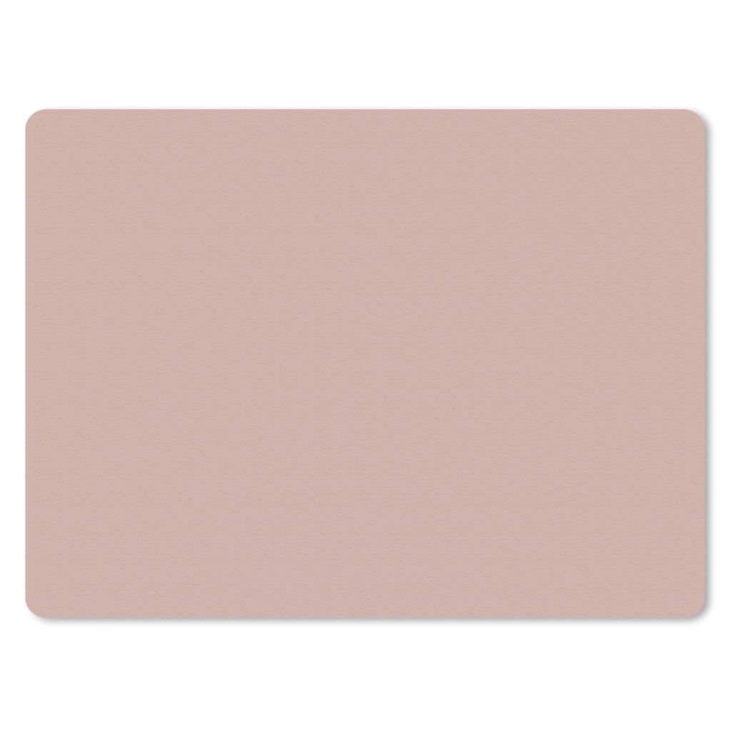 MuchoWow Mauspad Mousepad Rosa - Palette - Einfarbig - Einfarbig rosa 40x30 cm - Mousepads - Maus Mat - Pad - Mausunterlage - Anti Rutsch