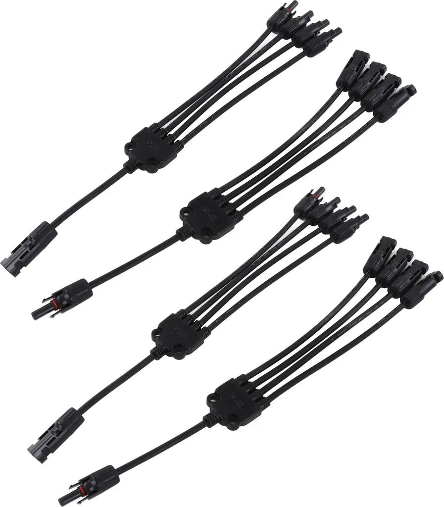 Connecteur Solaire IP67 Étanche 1000VDC Y Branch pour Installation PV 2 Set