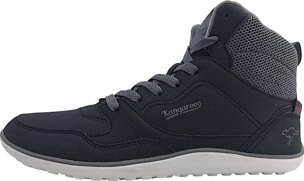 KangaRoos K-BF Sleet Mid Damenschuhe Schnürschuhe Schwarz Freizeit, Schuhgröße:37 EU
