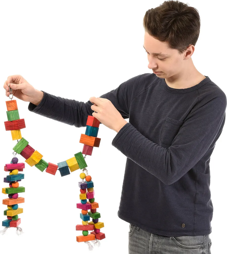 Gioco Ponte Sospeso Pappagalli - Arrampicata e Divertimento Naturale