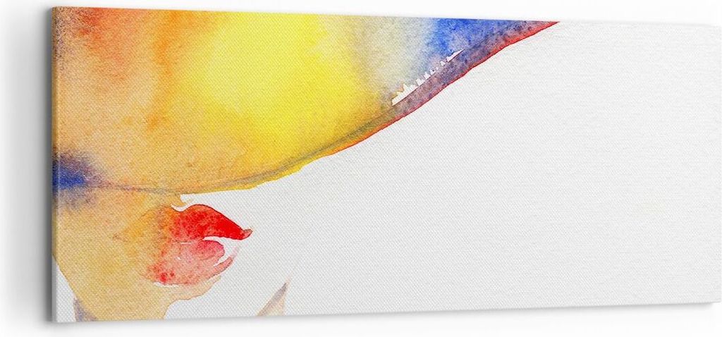 Bild auf Leinwand - Leinwandbild - Modell modern schön Design - 120x50cm - Wand Bild - Wanddeko - Leinwanddruck - Bilder - Kunstdruck - Wanddekora...